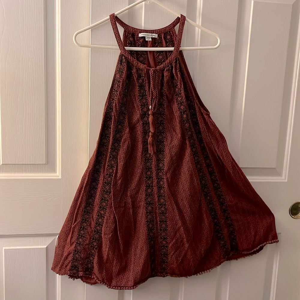 American Eagle Outfitters boho dress // size m